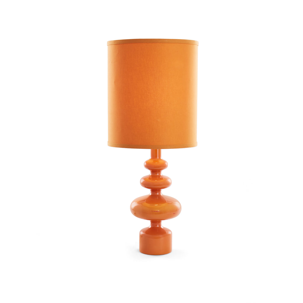 Orange Groovy Table Lamp