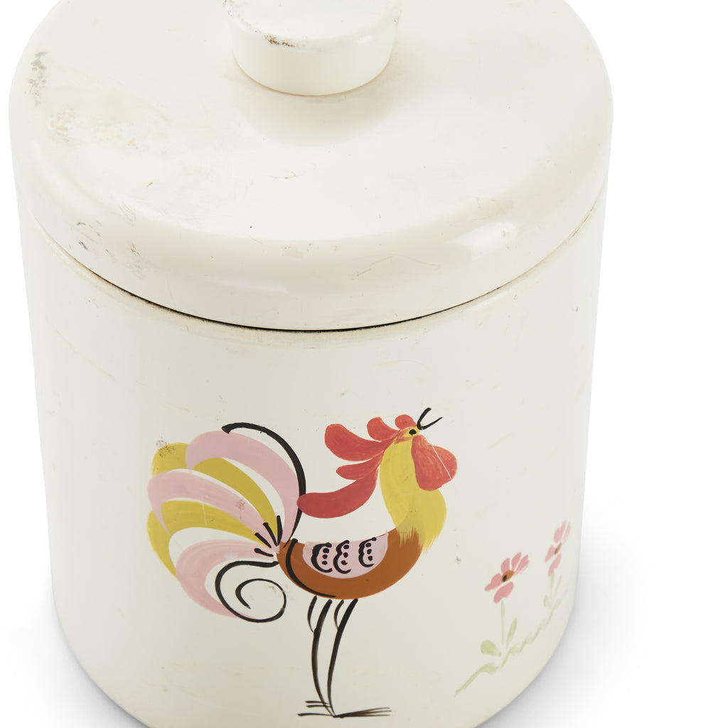 Rooster art kitchen storage