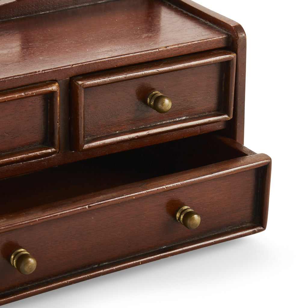 Wooden office storage holder