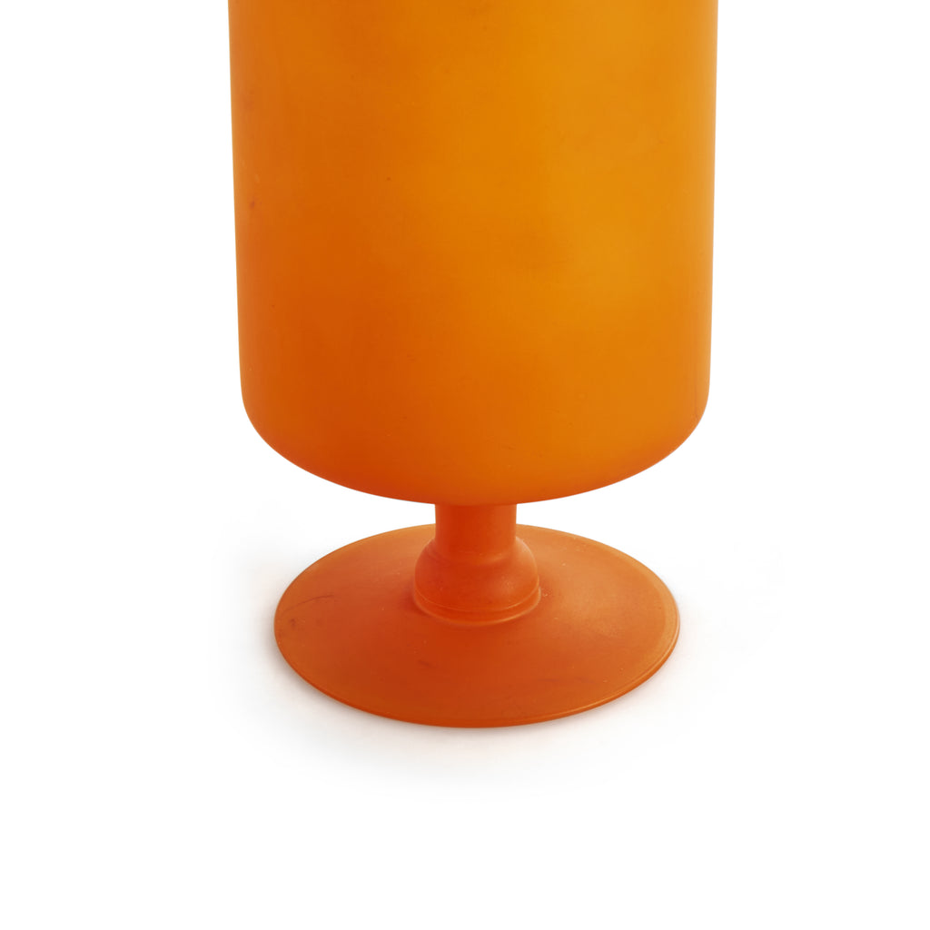 Orange Plastic Cup