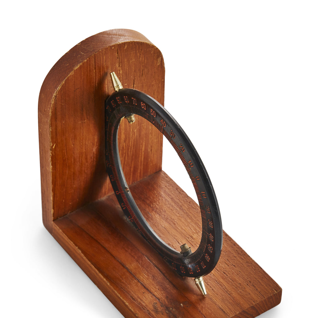 Decorative Protractor Bookends