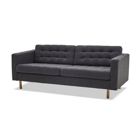 Dark Gray Fabric Sofa