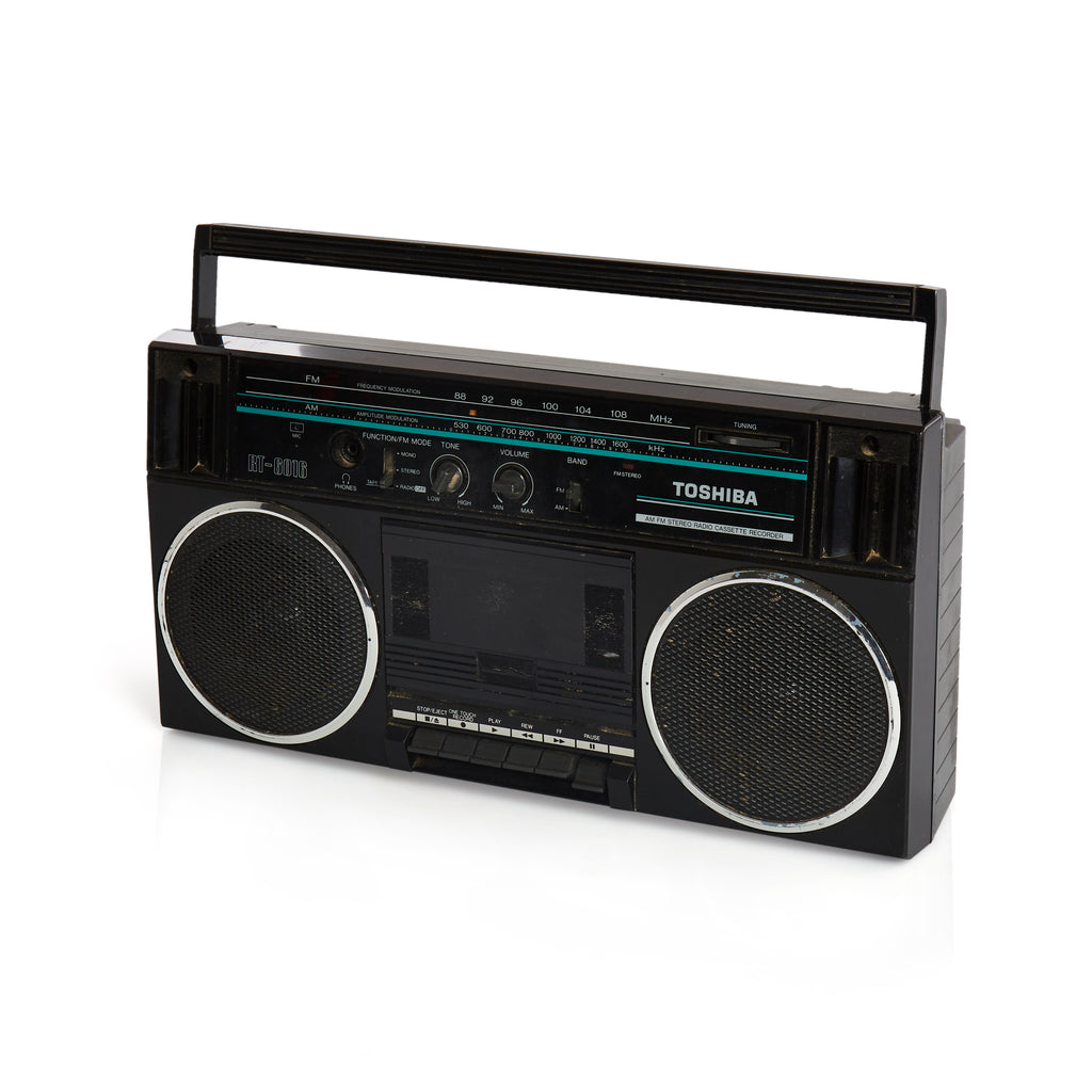 Black Toshiba RT-6016 Boom Box