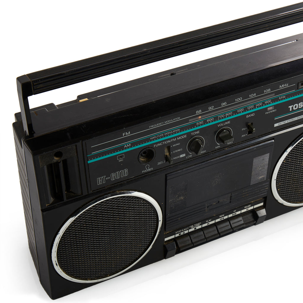 Black Toshiba RT-6016 Boom Box