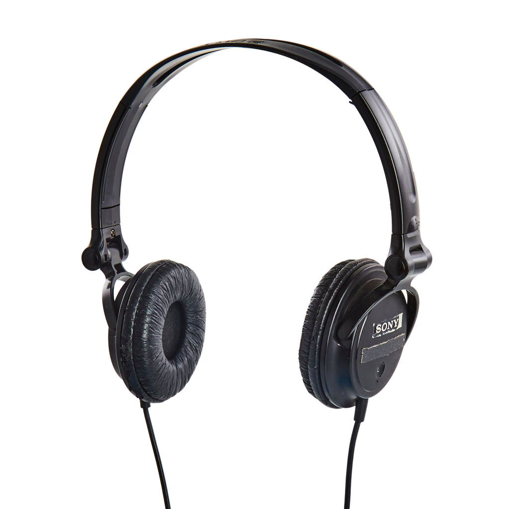 Black Worn Sony Headphones