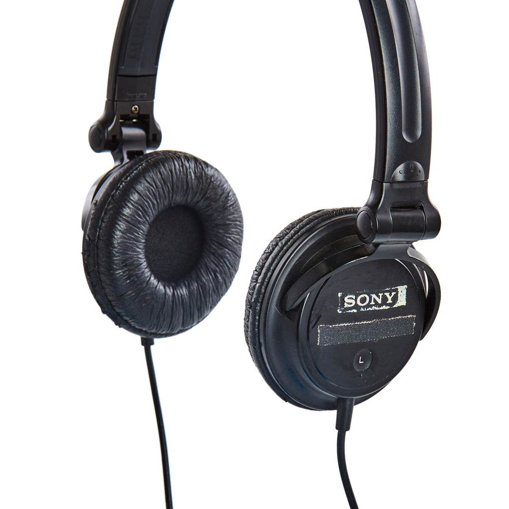 Black Worn Sony Headphones