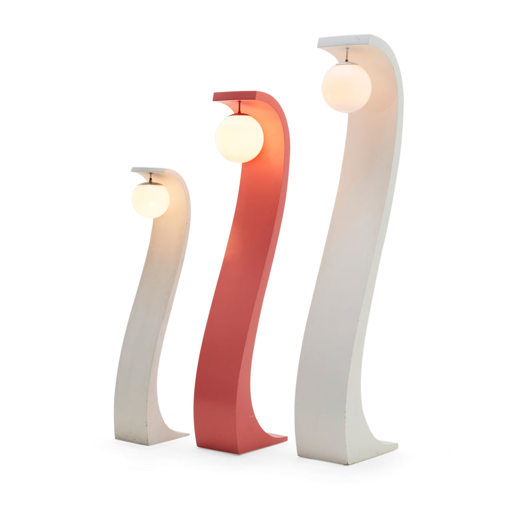 White Modeline Floor Lamp - Large
