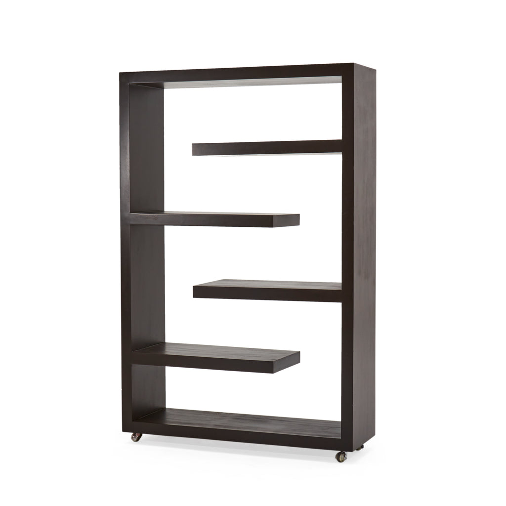 Large Black Cantilever Shelf