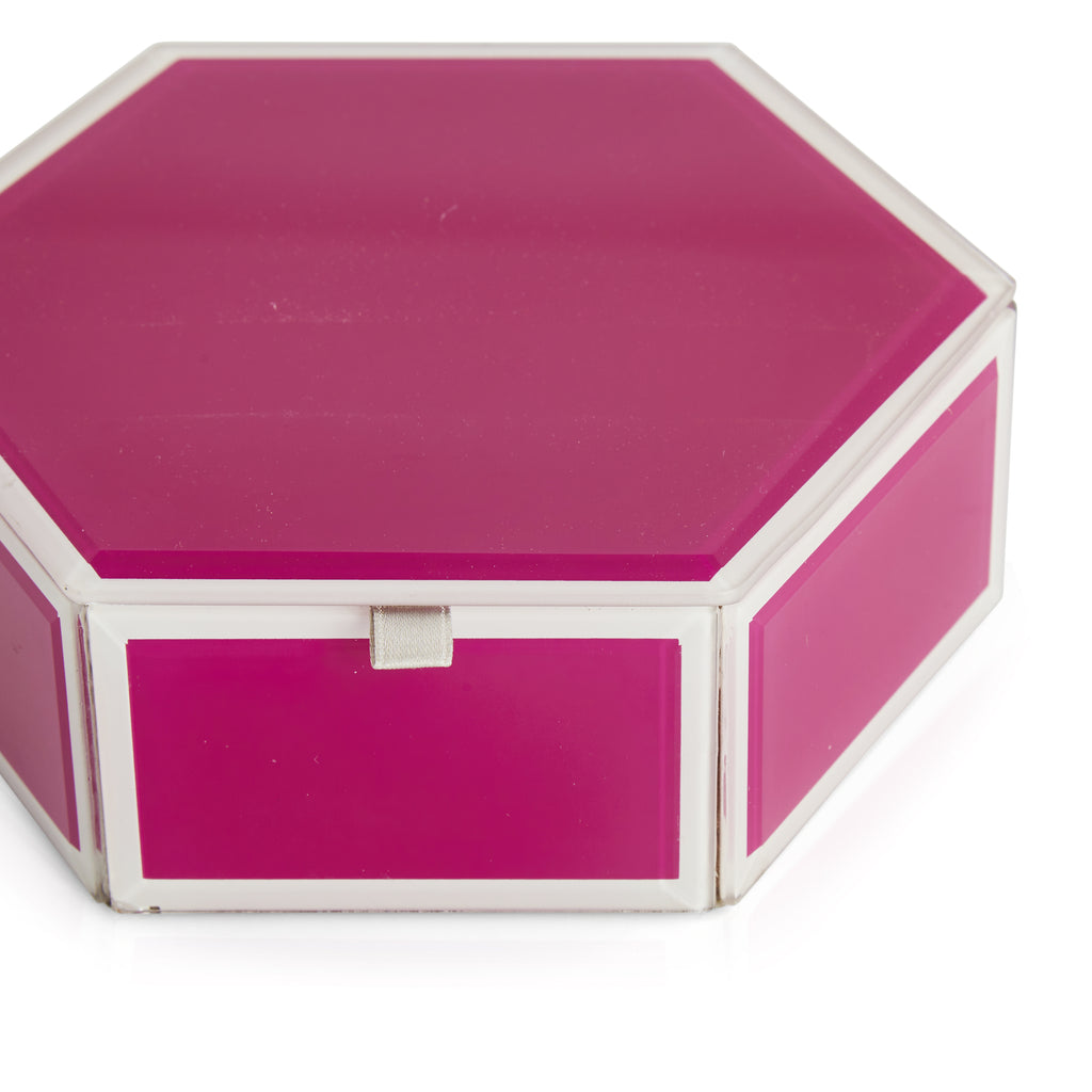 Purple Acrylic Trinket Boxes