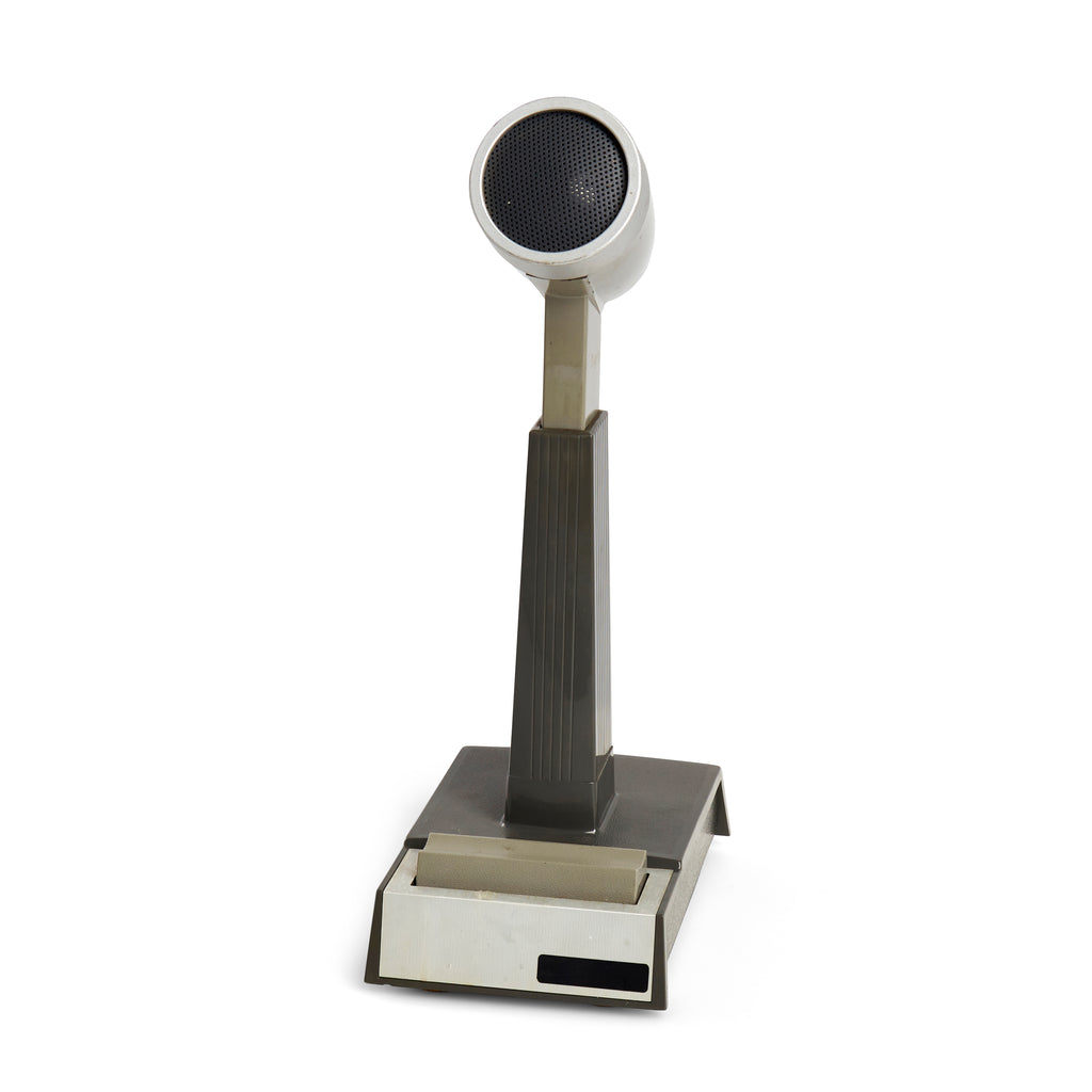 Grey Announcement Microphone