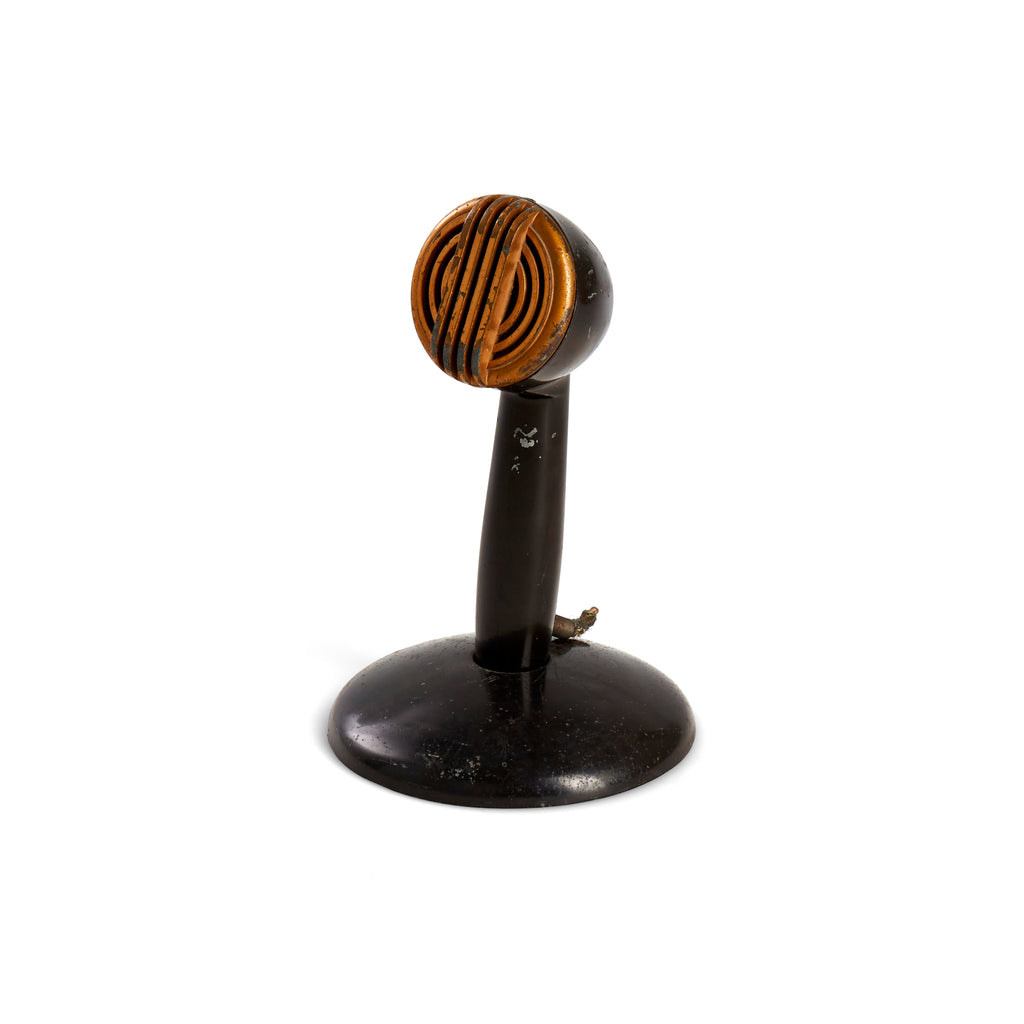 Black Broadcast Microphone