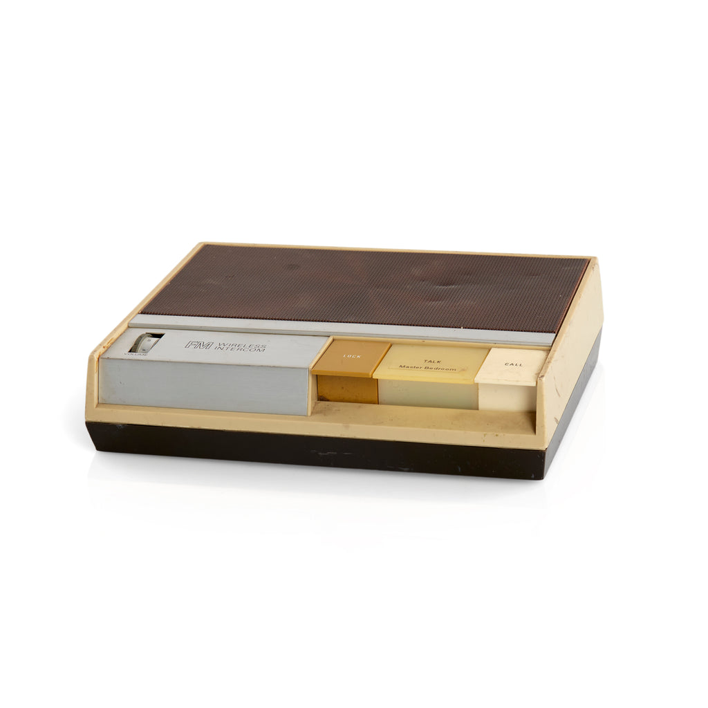 Cream & Brown FM Wireless Intercom