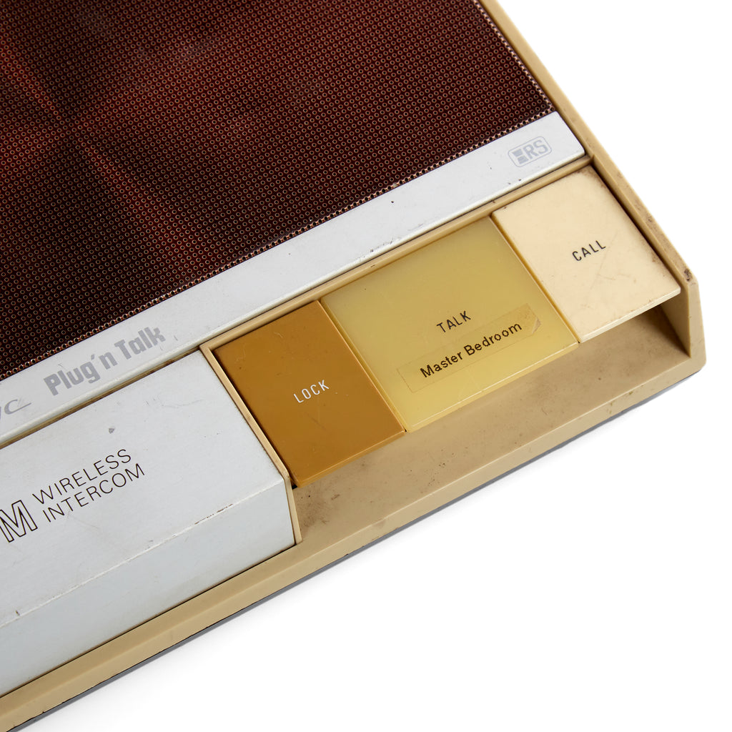 Cream & Brown FM Wireless Intercom