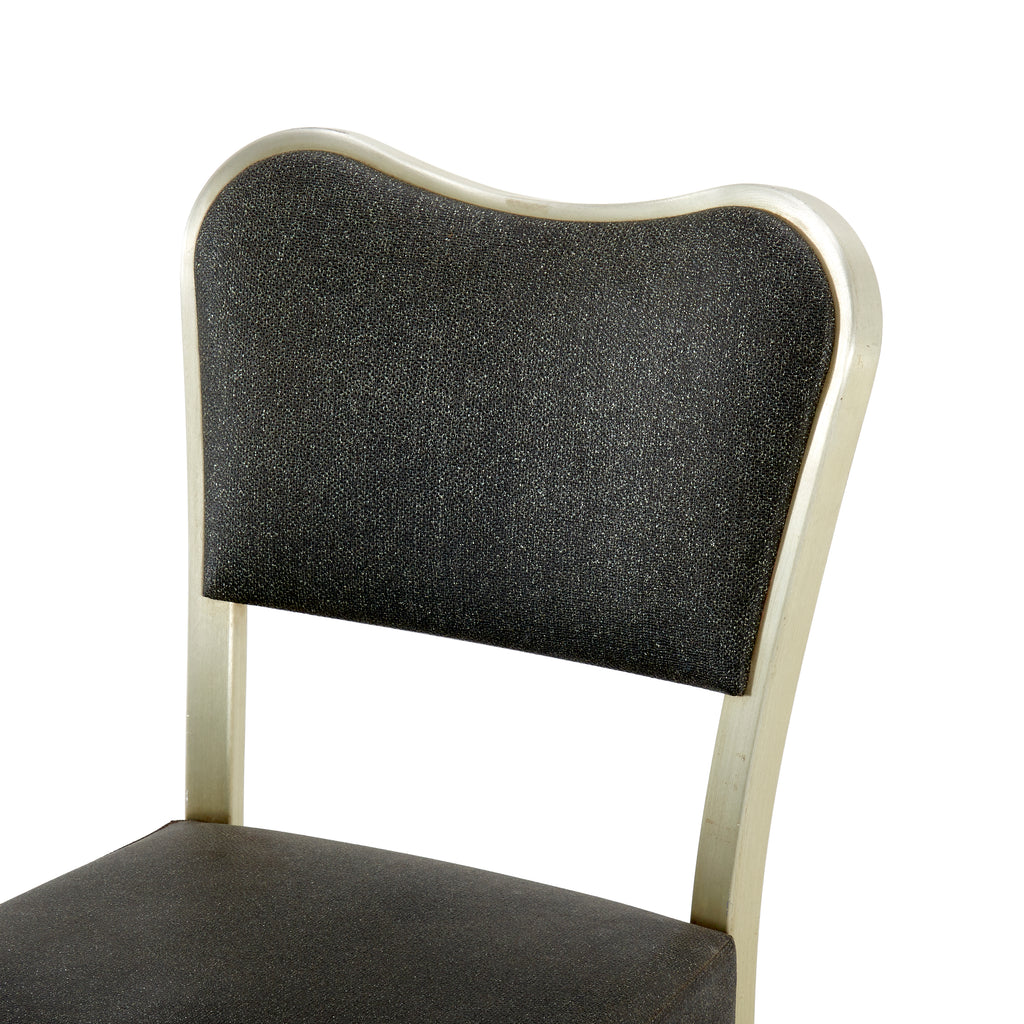Grey Cushioned Dining Chair