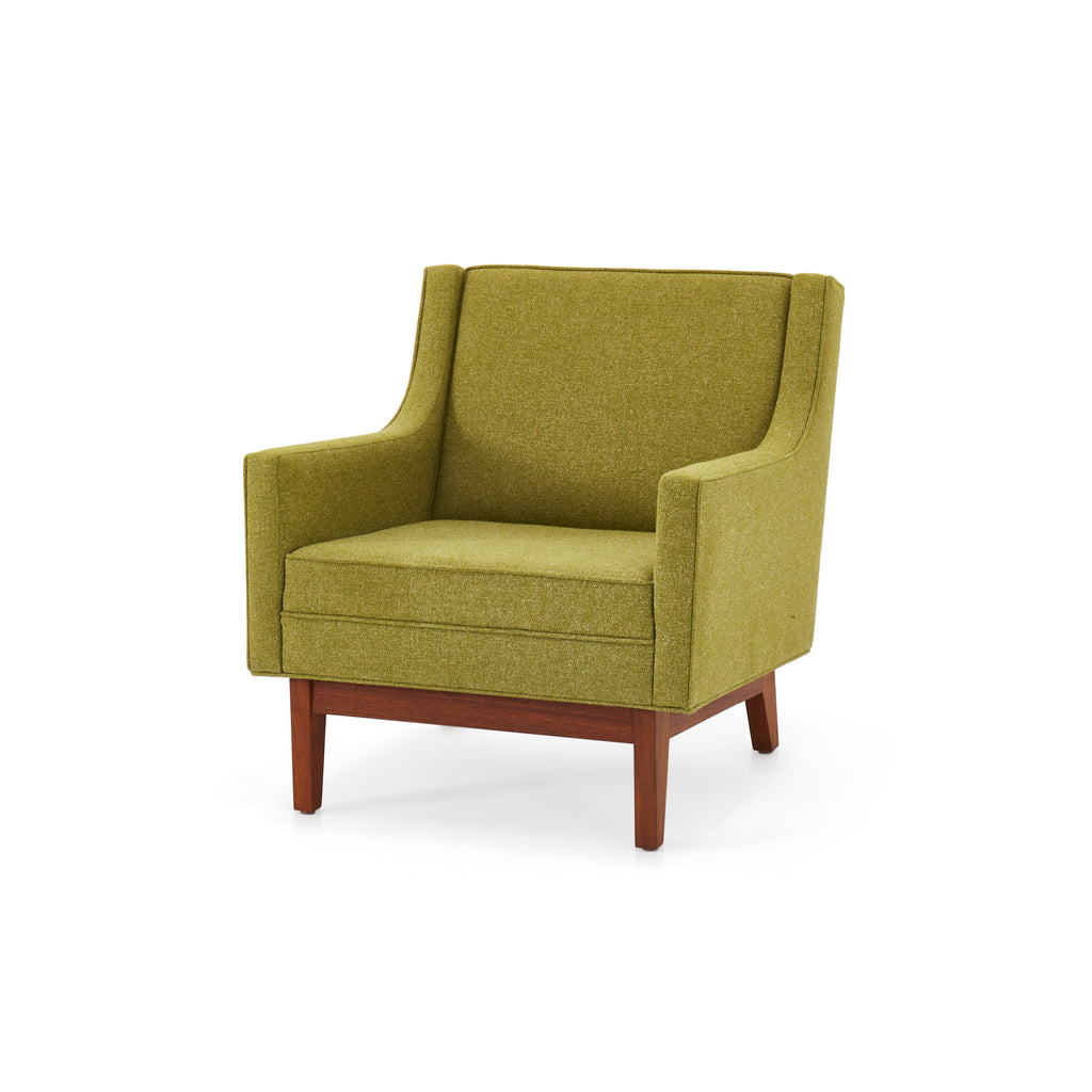 Green Mid Century Arm Chair