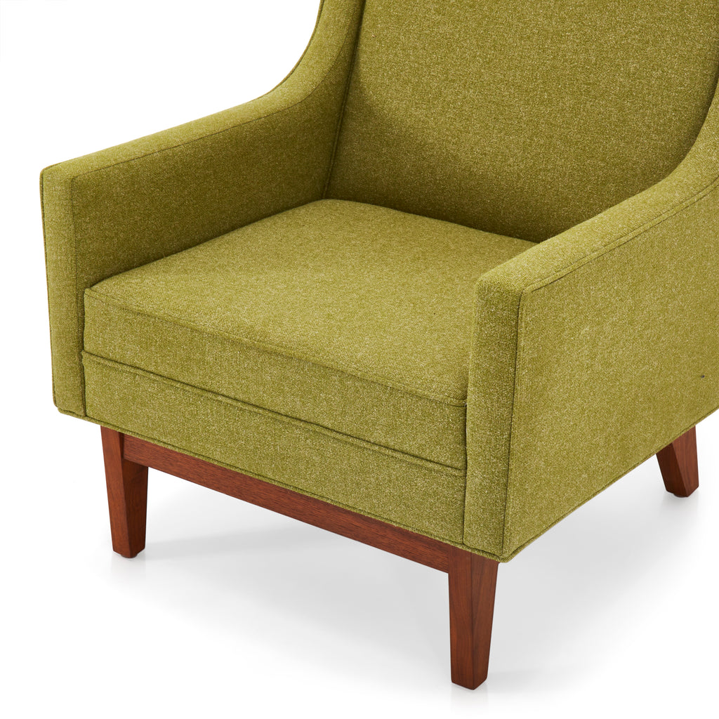 Green Mid Century Arm Chair