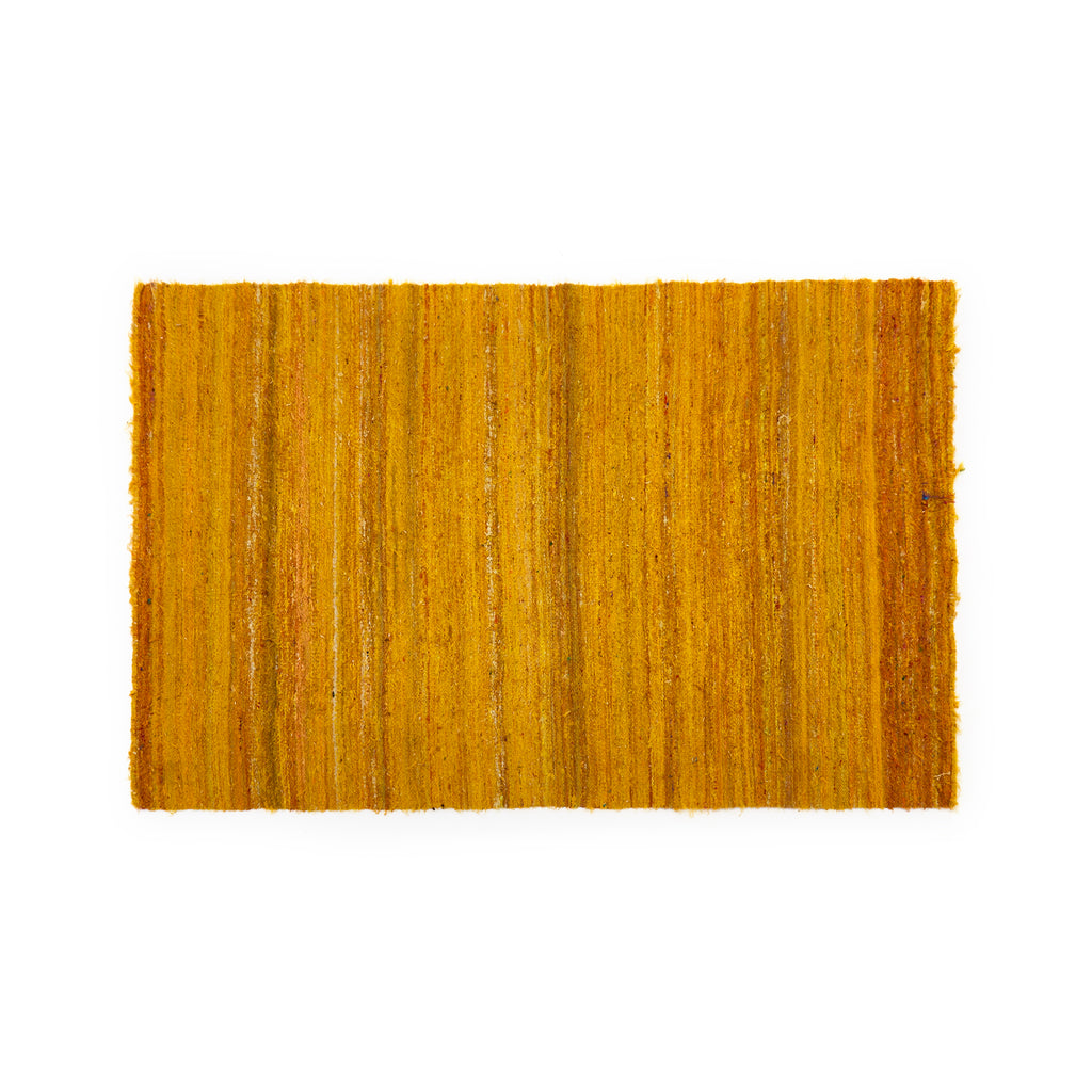 Yellow Woven Gradient Rug