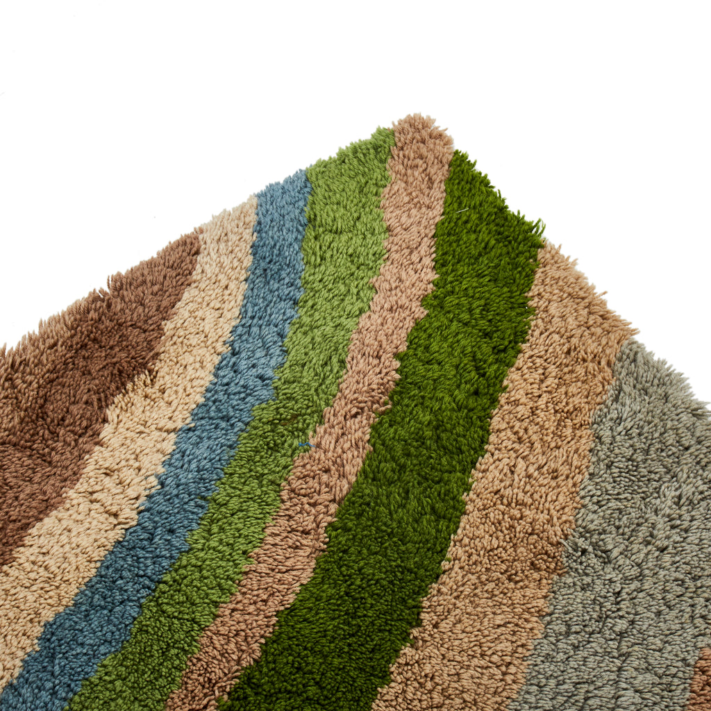 Earth Tone Rainbow Rug