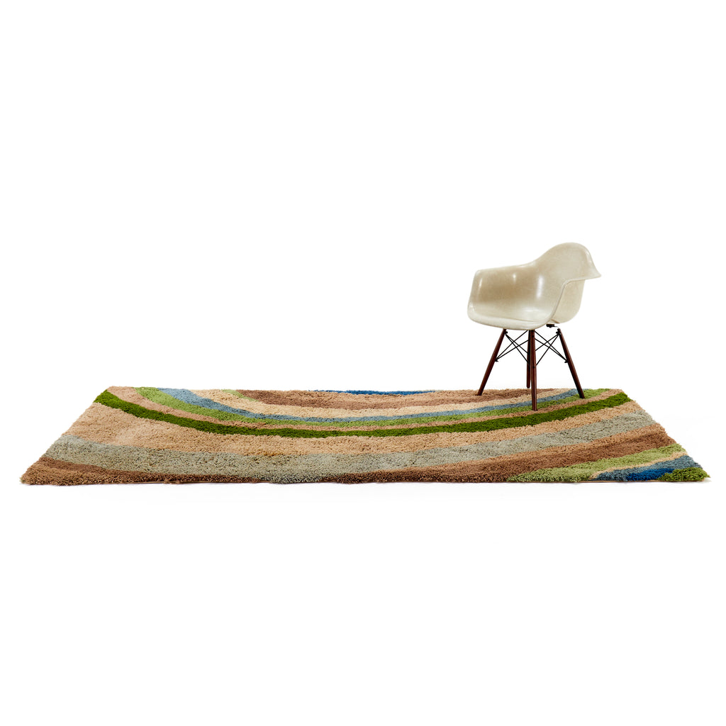 Earth Tone Rainbow Rug