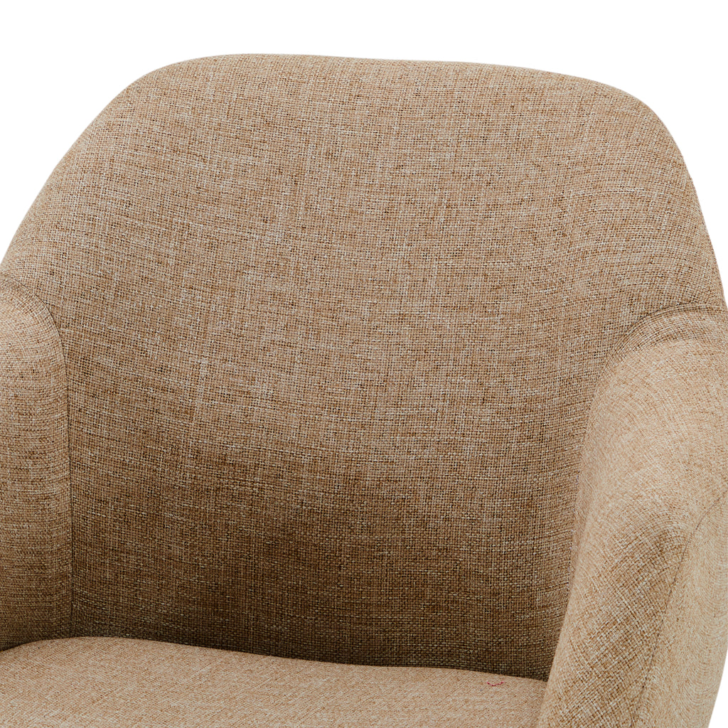 Beige Modern Office Arm Chair