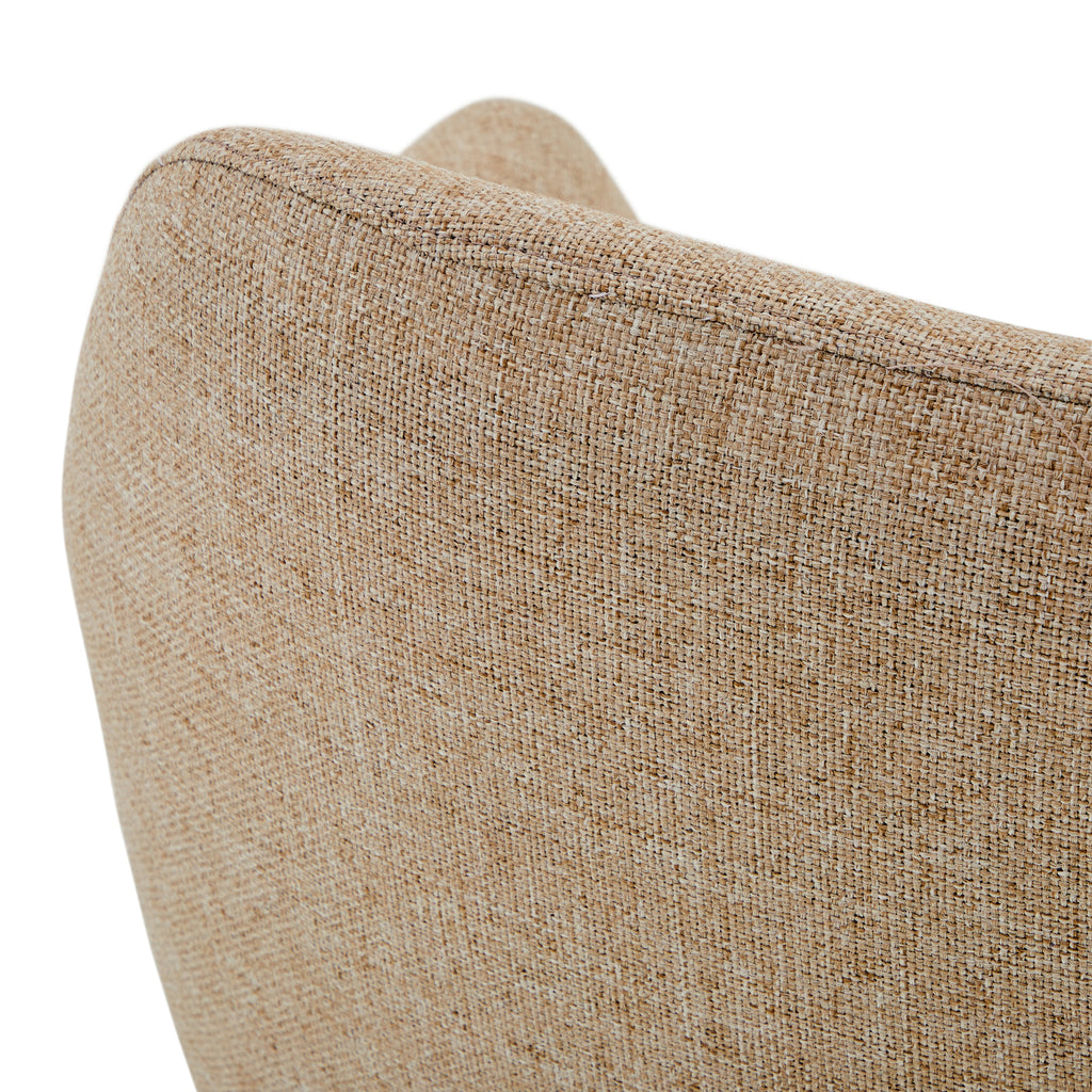 Beige Modern Office Arm Chair