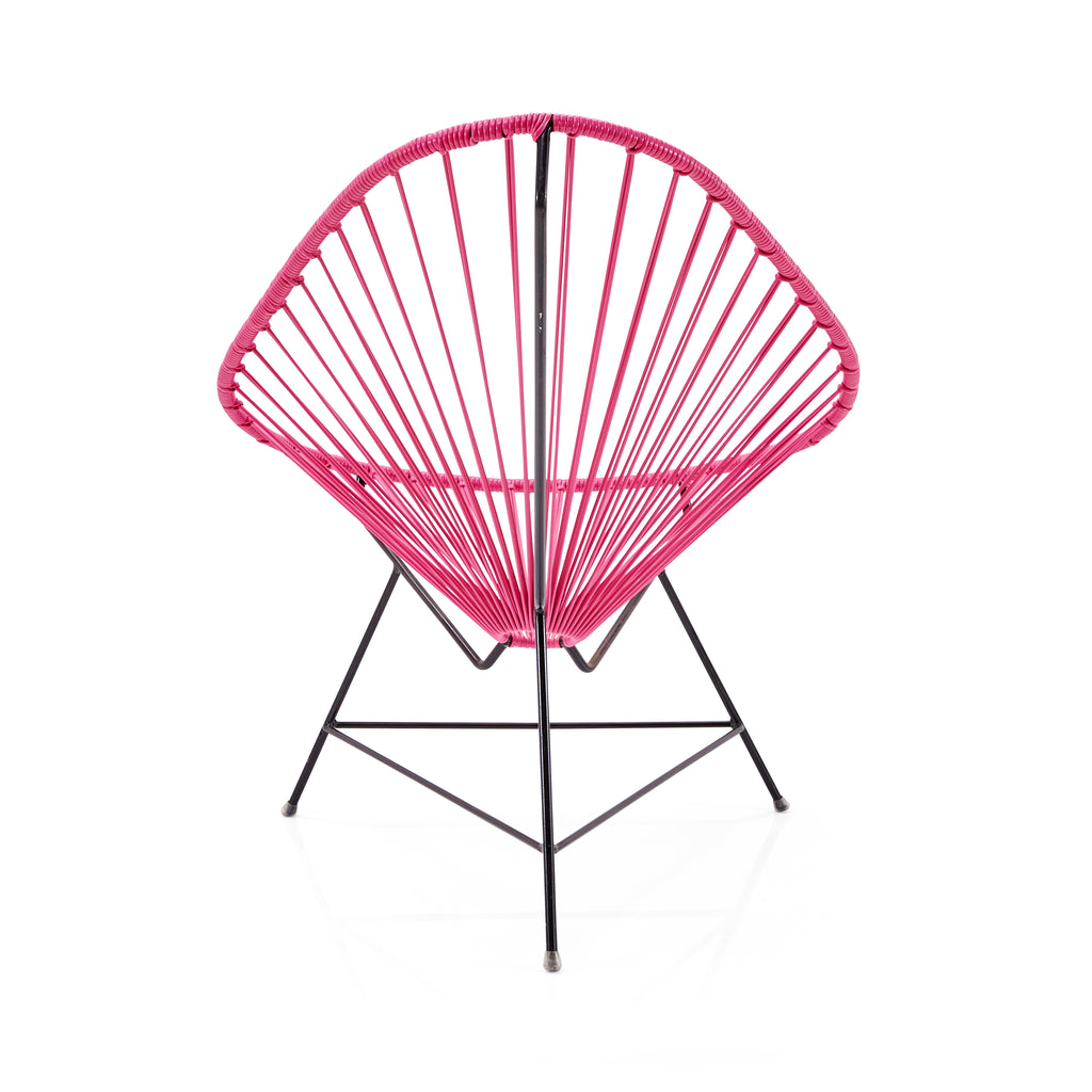 Acapulco Chair Pink & Black Frame
