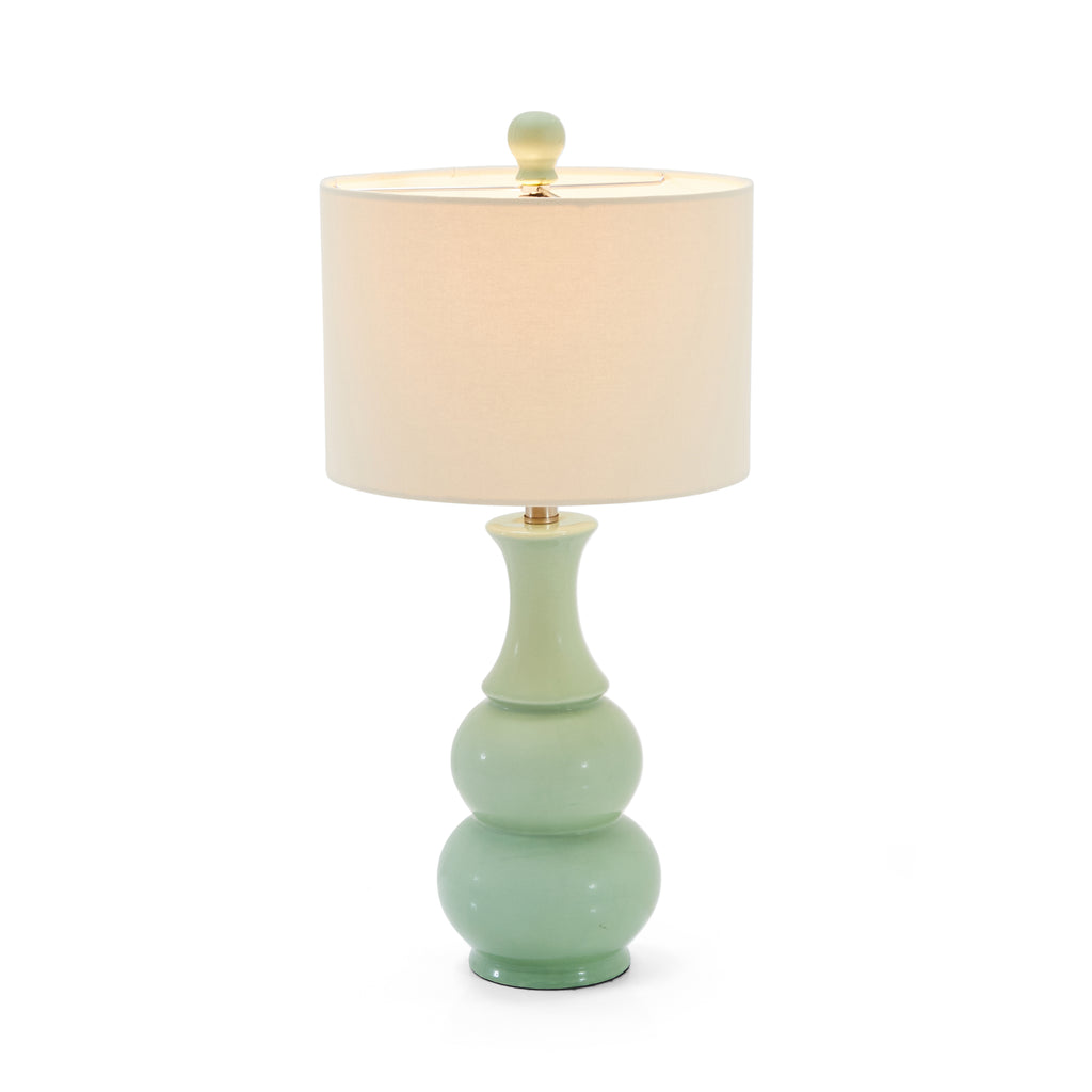 Green Curved Mod Table Lamp