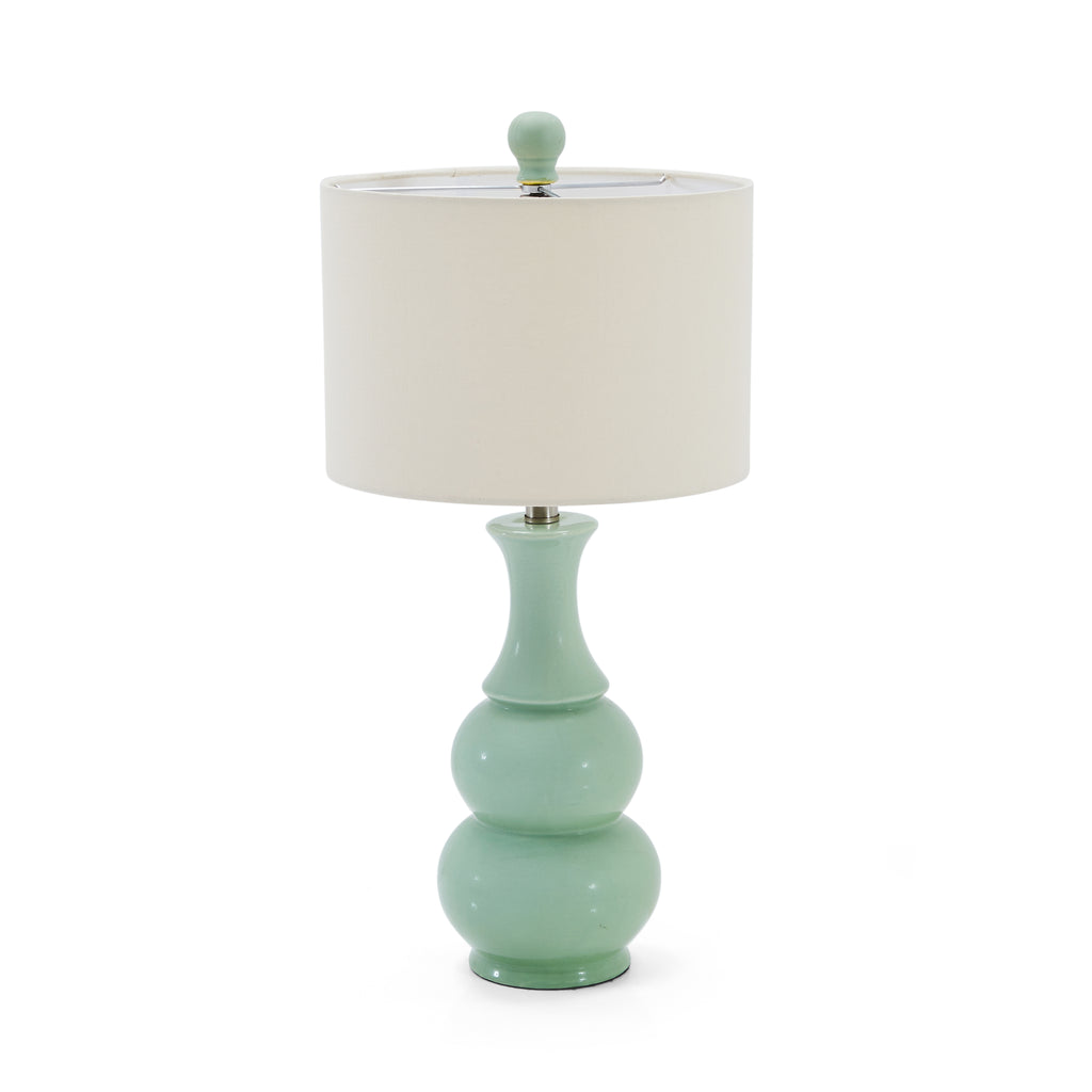 Green Curved Mod Table Lamp