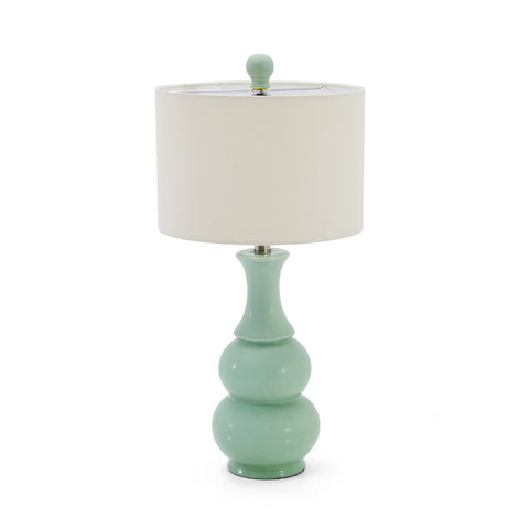 Green Curved Mod Table Lamp