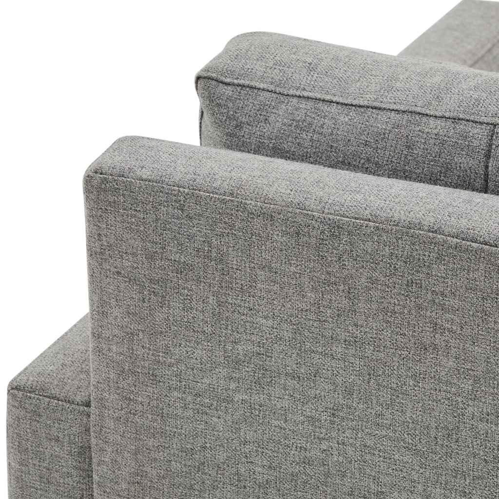 Grey Upholstered Petrie Armchair