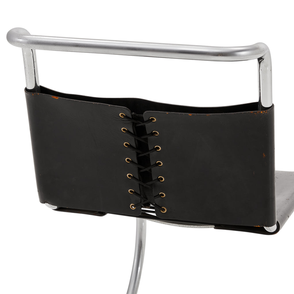 Black MR Cantilever Side Chair