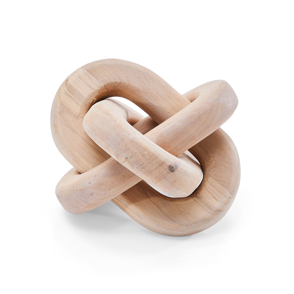 Wood Knot Table Sculpture Light (A+D)