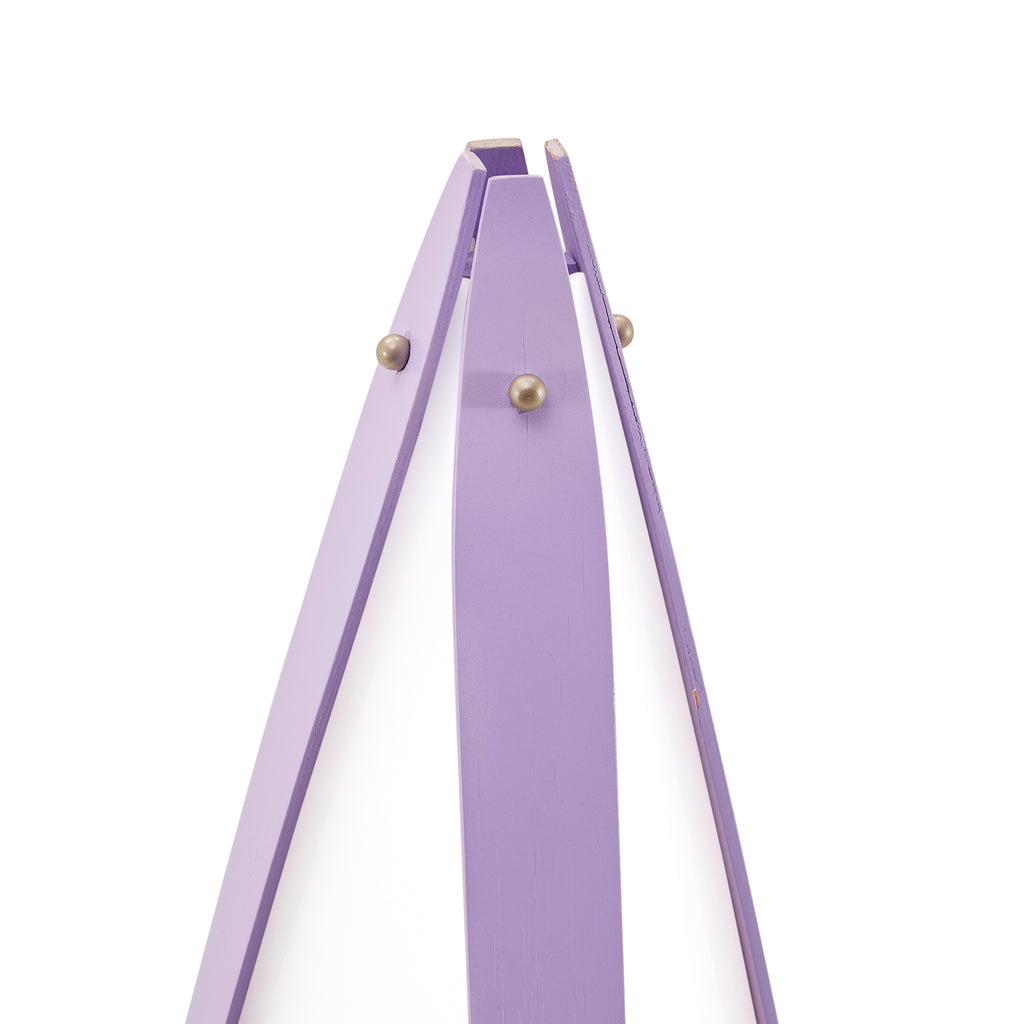 Purple Lantern Contemporary Floor Lamp