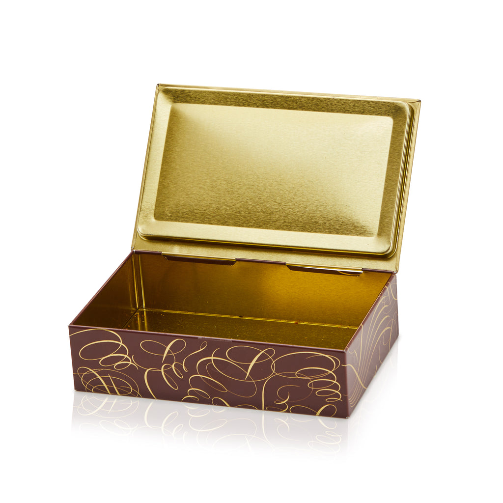 Brown & Gold 'Louis Sherry' Chocolate Box (A+D)