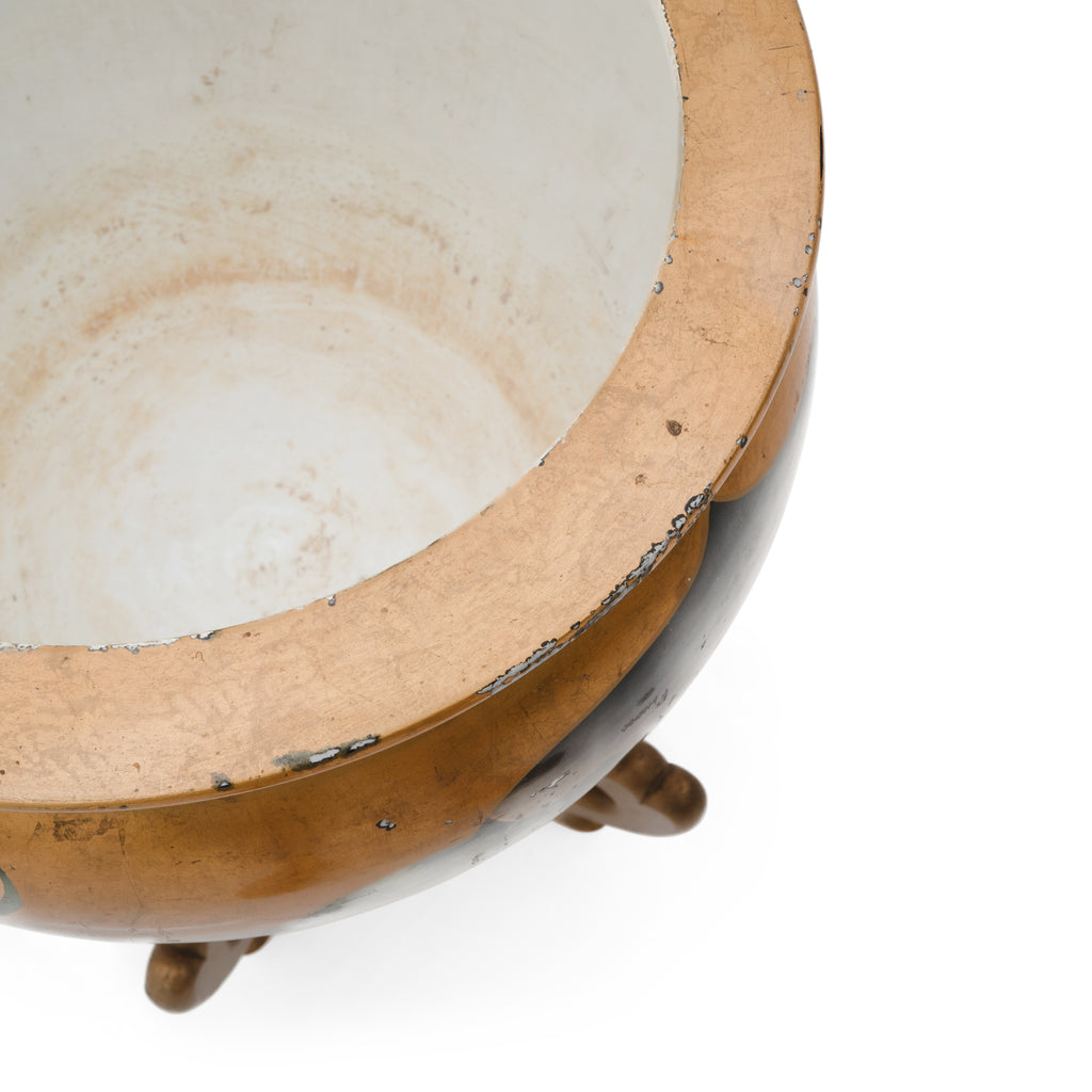 Gold Japanese Vase Planter