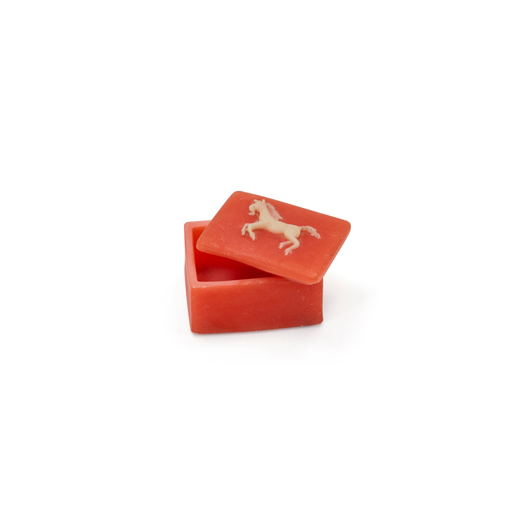 Orange White Horse Mini Box (A+D)