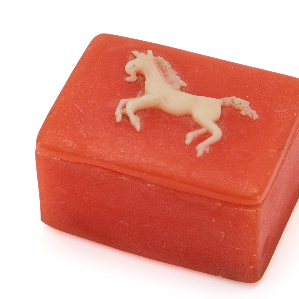 Orange White Horse Mini Box (A+D)