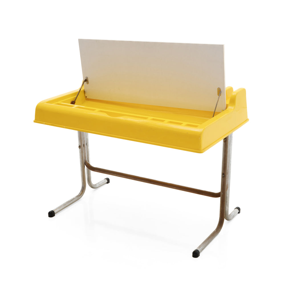 Yellow Plastic Drafting Table