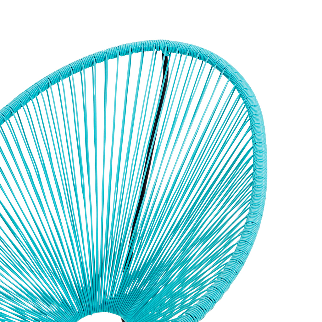 Acapulco Chair Blue & Black Frame
