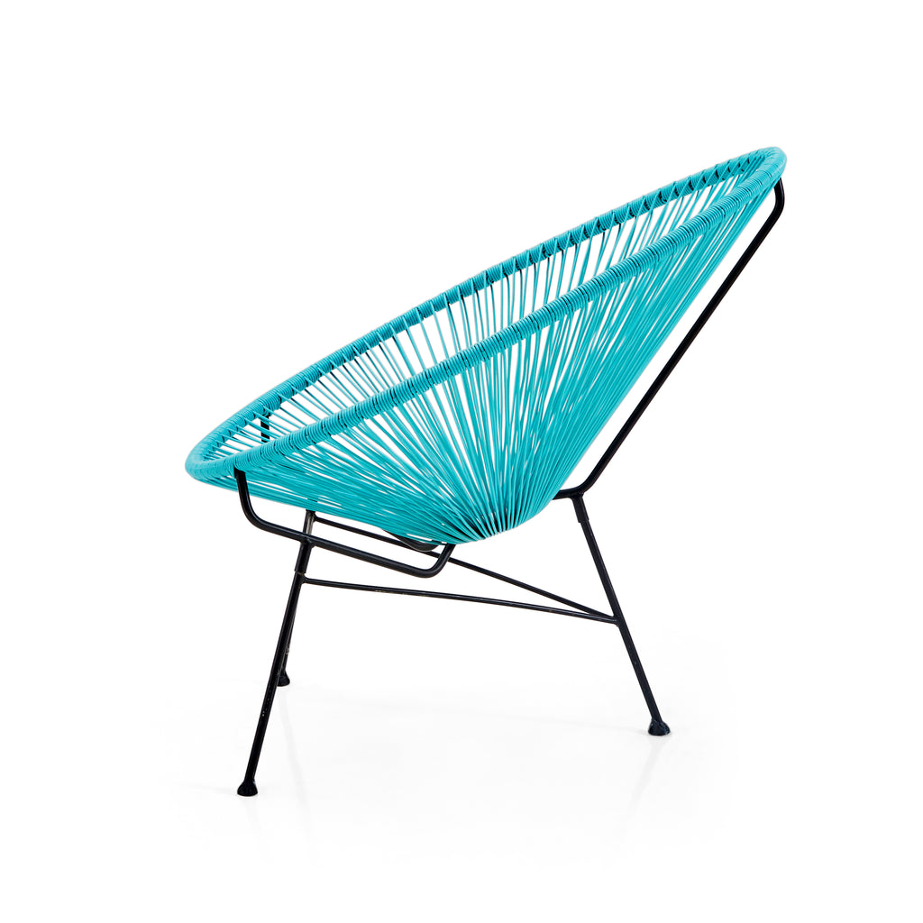 Acapulco Chair Blue & Black Frame