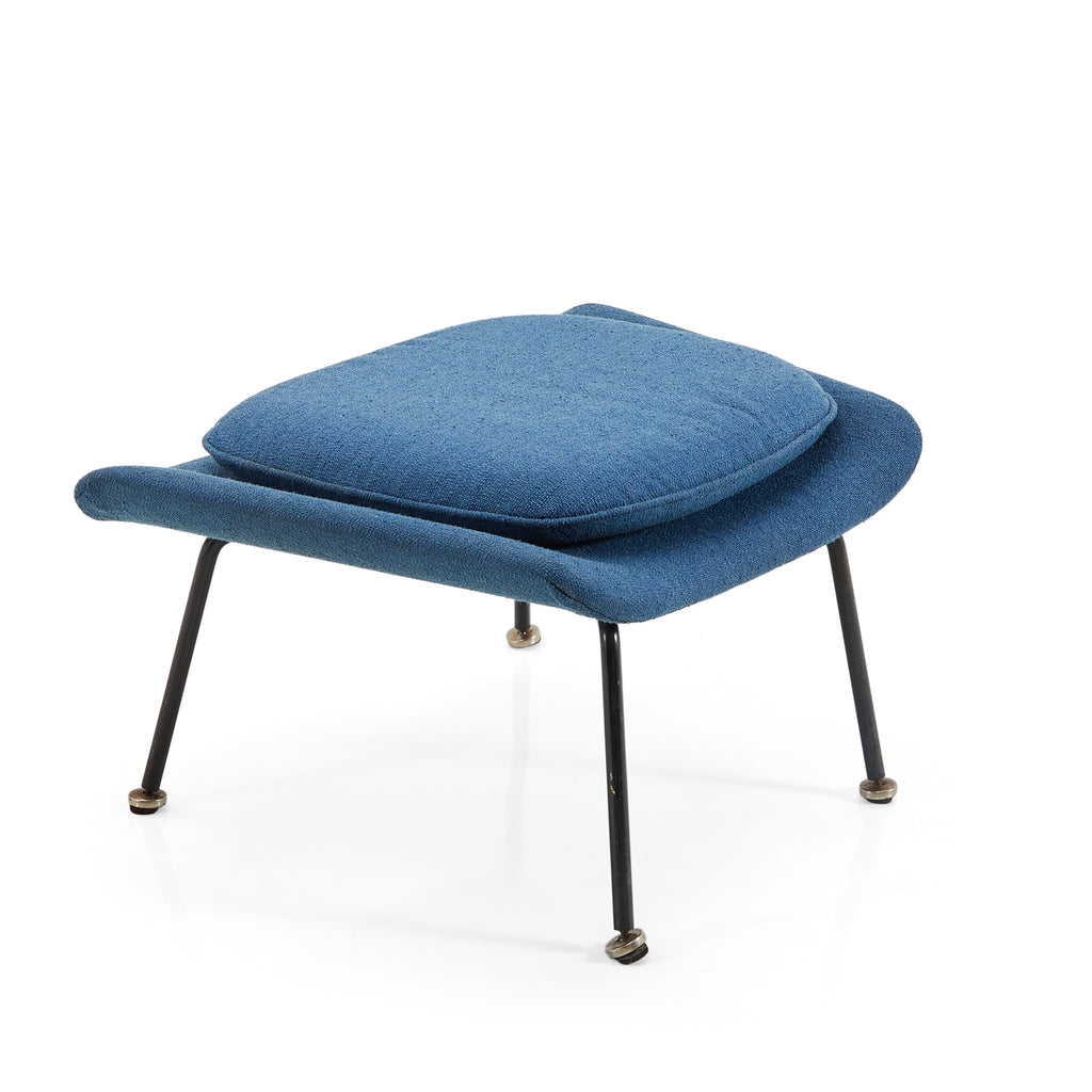 Blue Simple Modern Ottoman