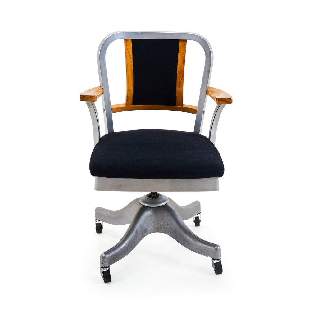 Black & Aluminum Office Chair