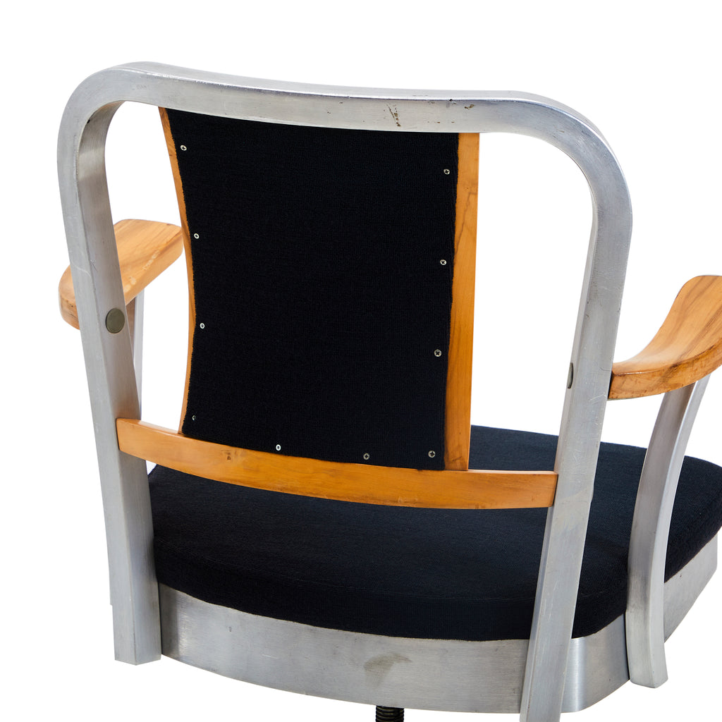 Black & Aluminum Office Chair