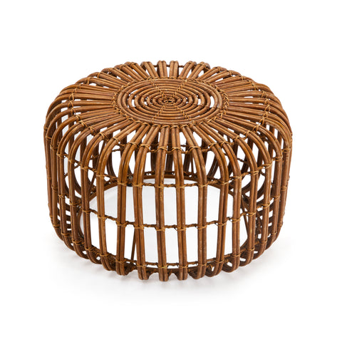 Rattan Circular Ottoman
