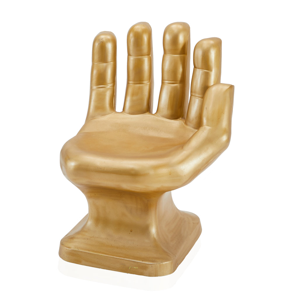 Gold Hand Chair
