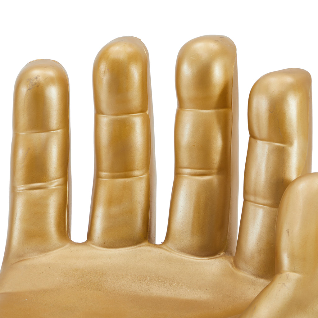 Gold Hand Chair