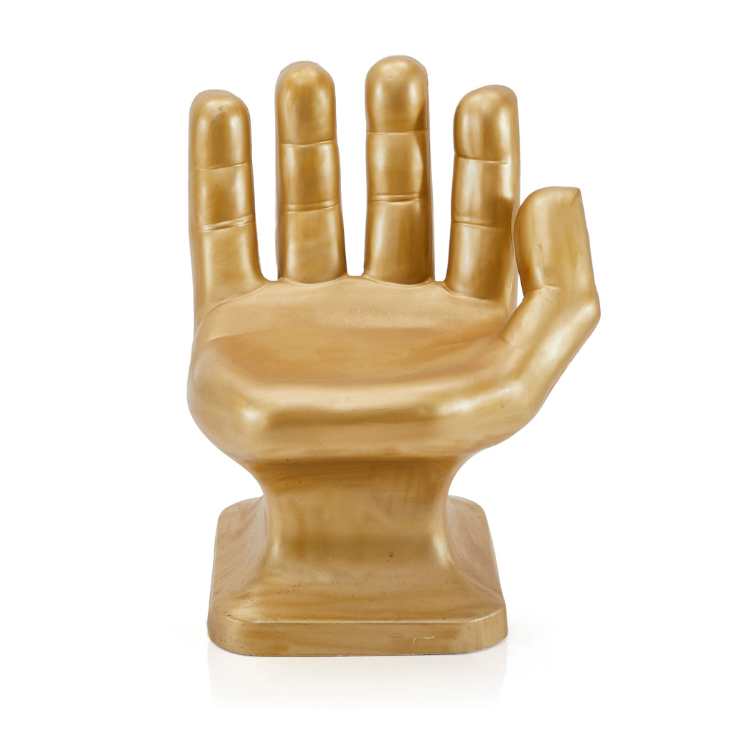Gold Hand Chair