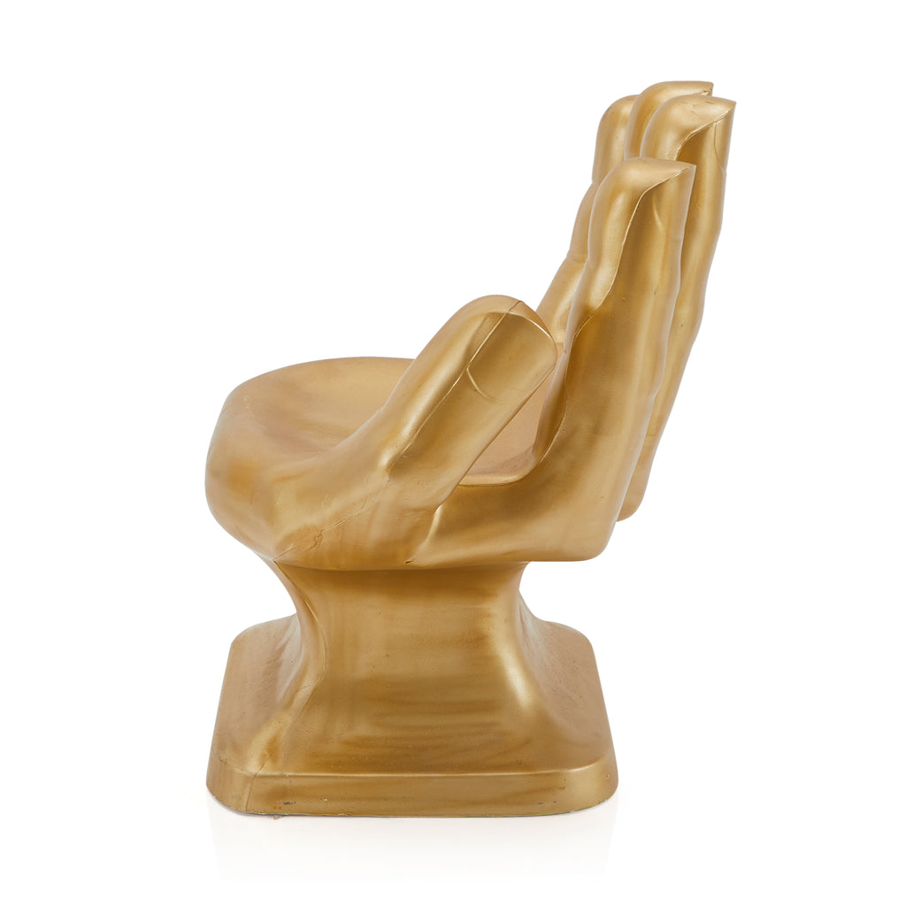 Gold Hand Chair