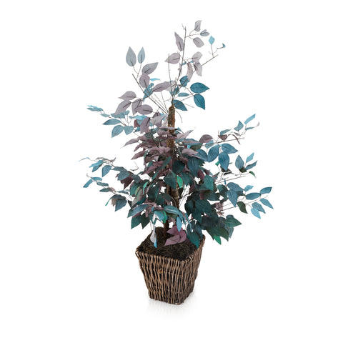 Faux Young Burning Bush Tree