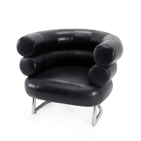 Black Eileen Gray Bibendum Lounge Chair